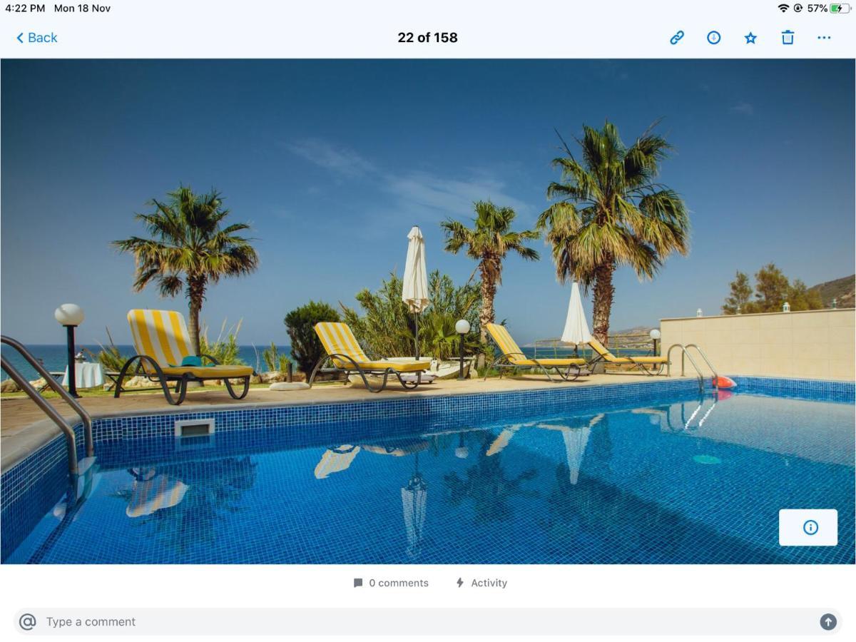 Kallinousa Beach Villa Помос Экстерьер фото
